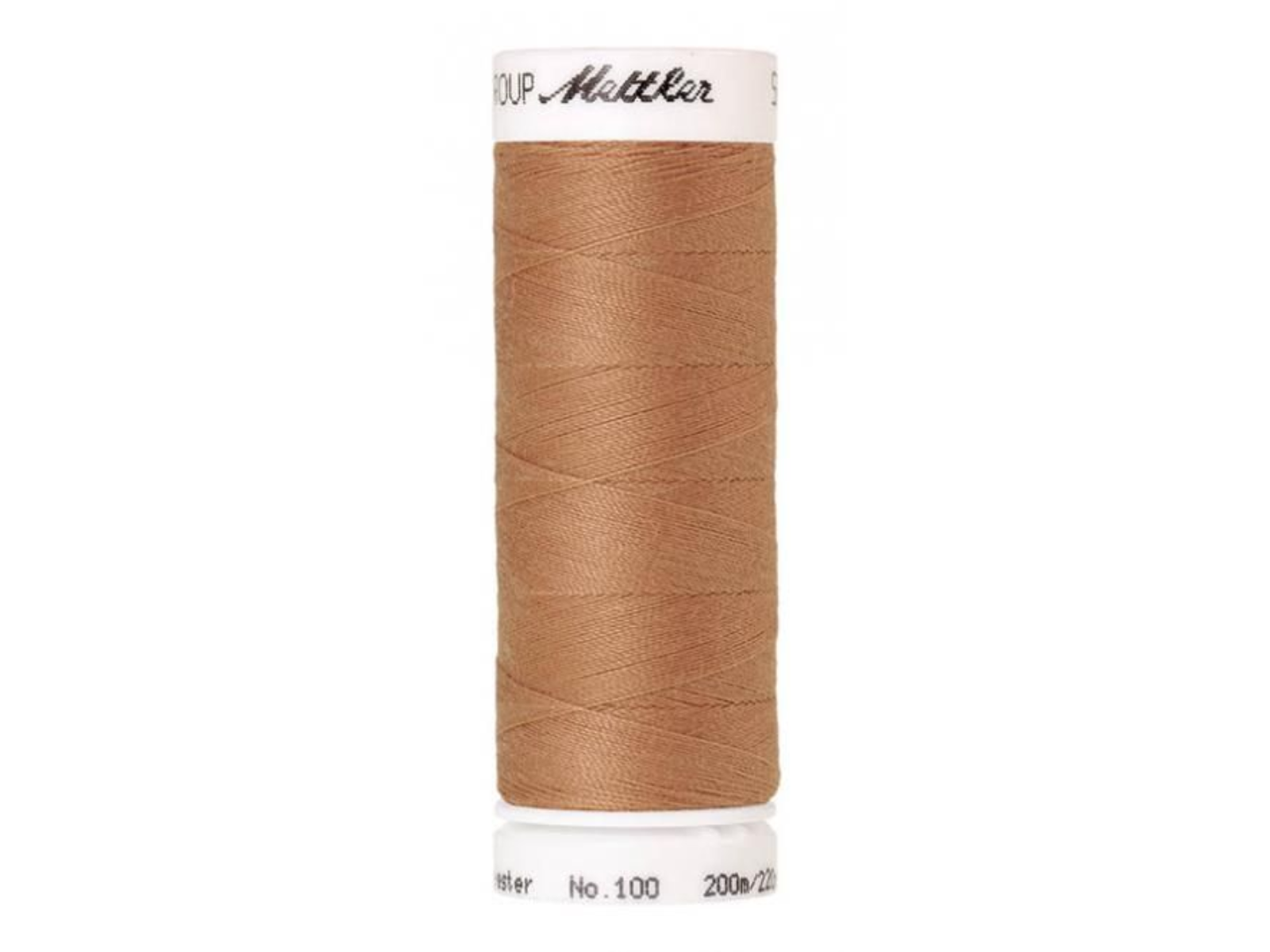 🧵 SERALON® - Allesnähergarn - 200 m • Beige – Terracotta – Braun - Nähgarn