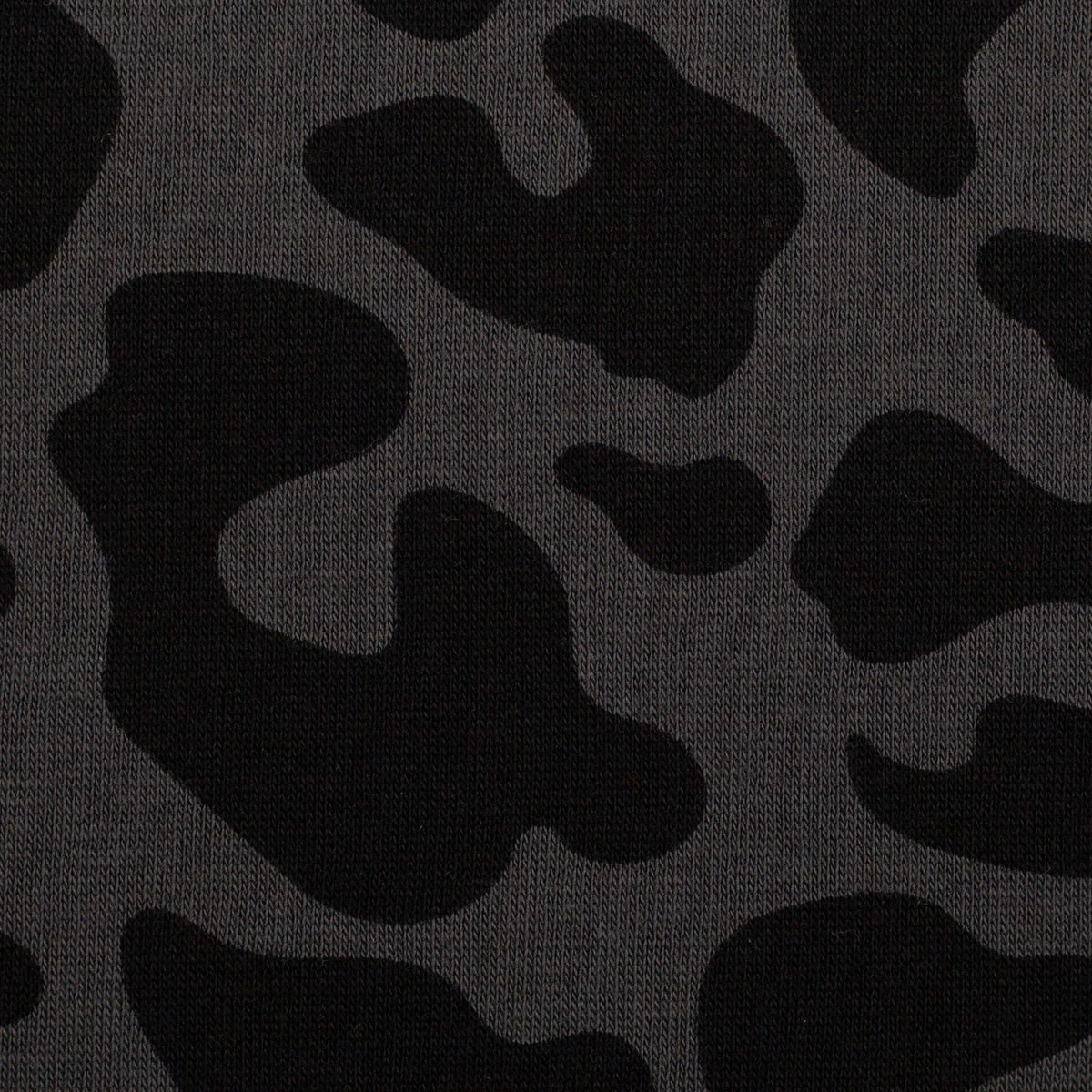 Angerauter Sweat Swafing Aspen - Leo - anthrazit/schwarz