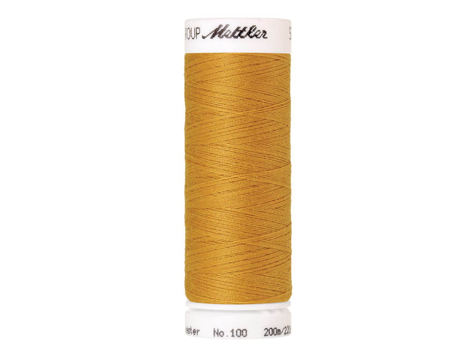 🧵 SERALON® - Allesnähergarn - 200 m • Weiß – Gelb – Orange - Nähgarn