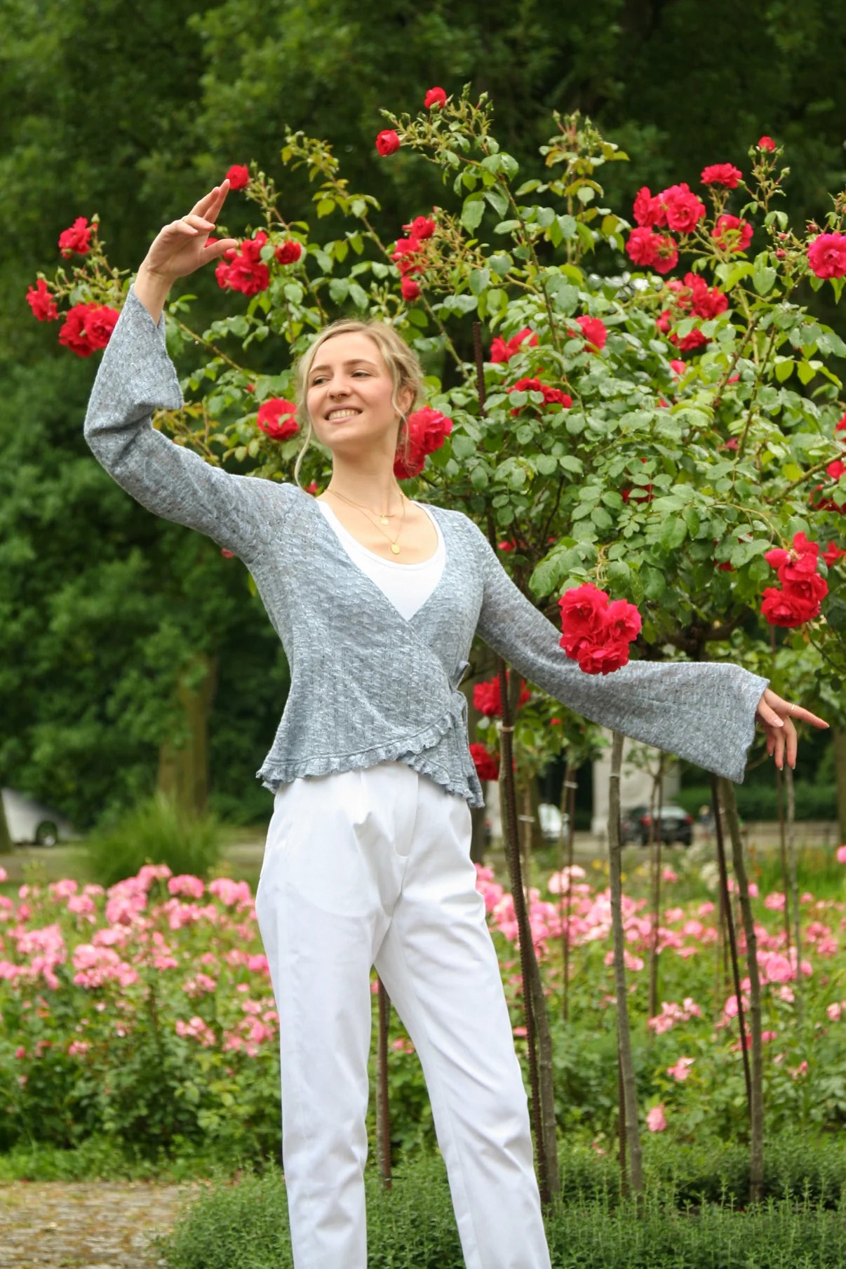 Papierschnittmuster Wickeljacke Alice