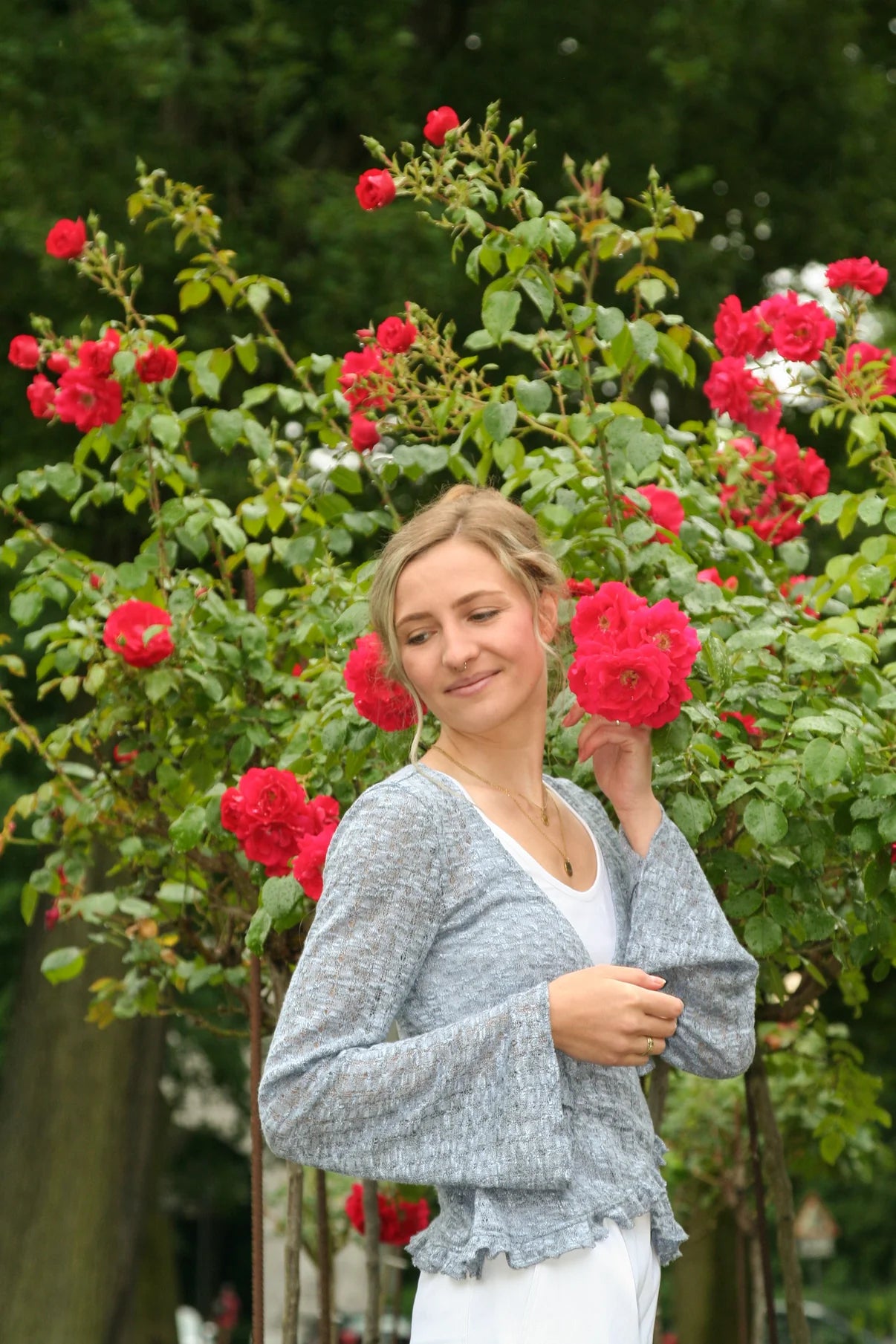 Papierschnittmuster Wickeljacke Alice