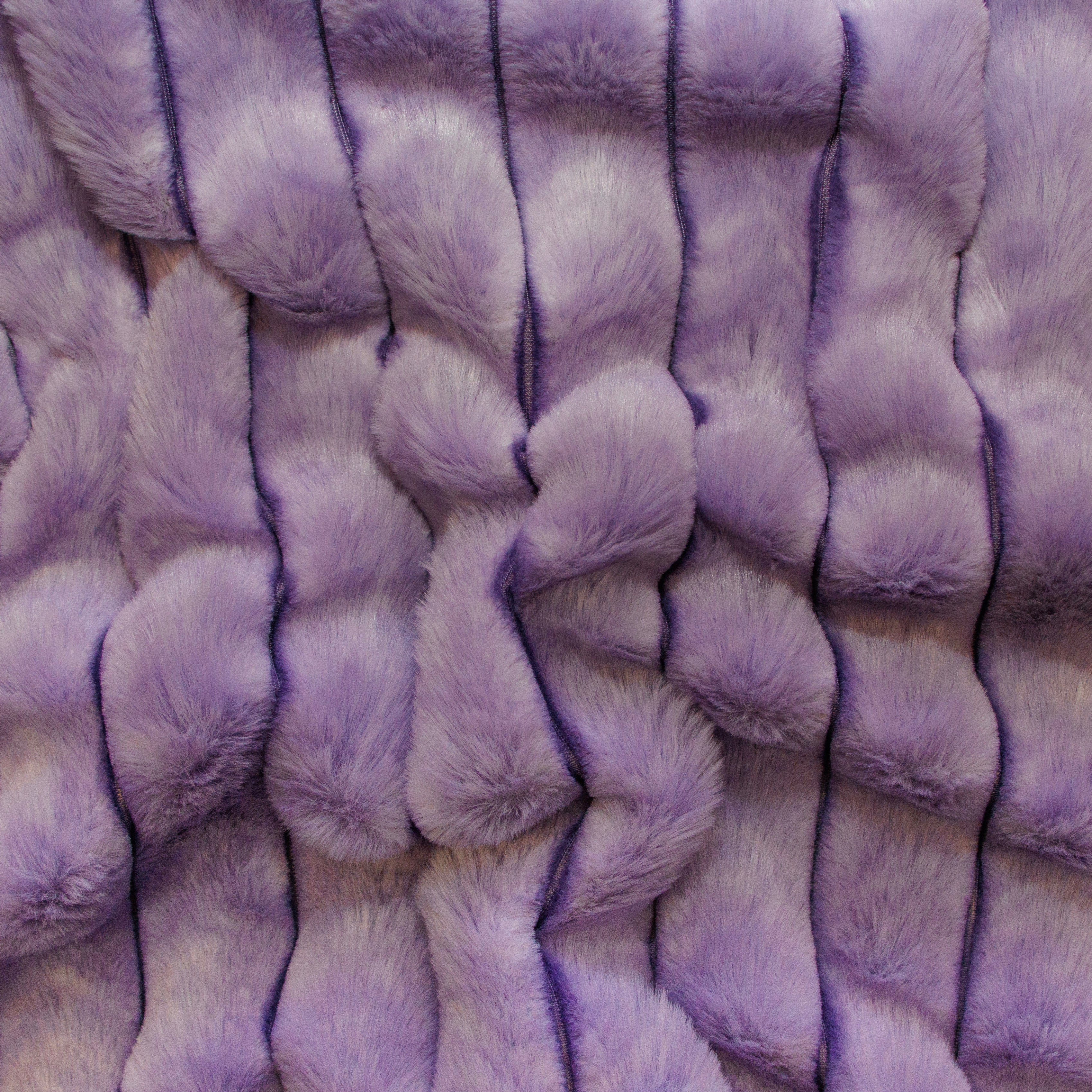 Plüschstoff in Cordoptik - 3cm Rippen