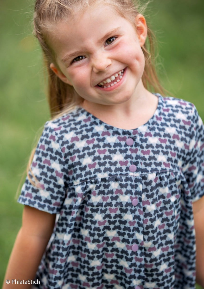 Webware Viskose Butterflies by lycklig design - Schmetterlinge