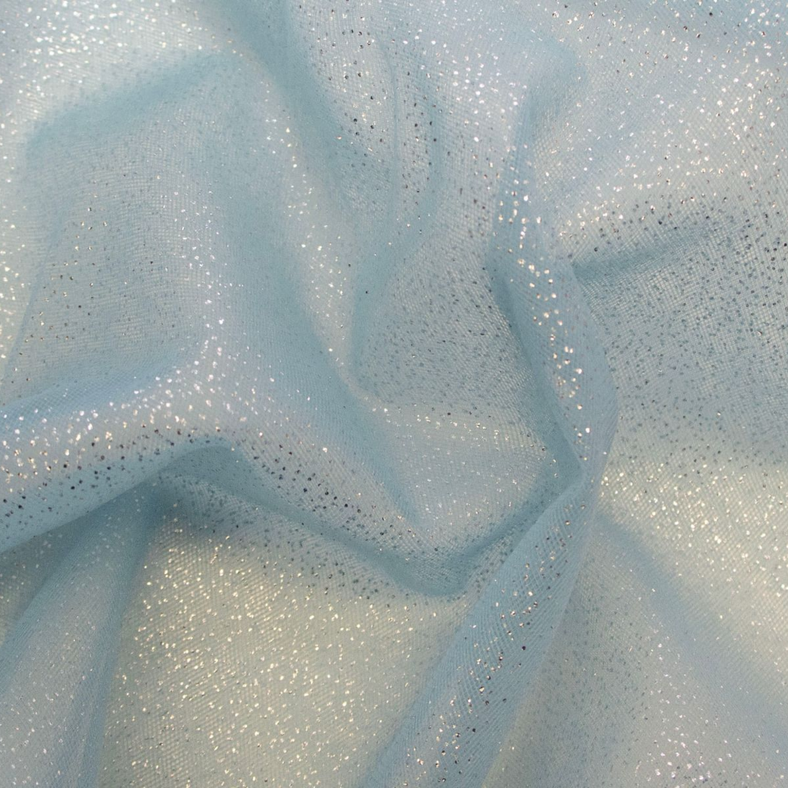 ✨Tüll mit Glitzer - uni