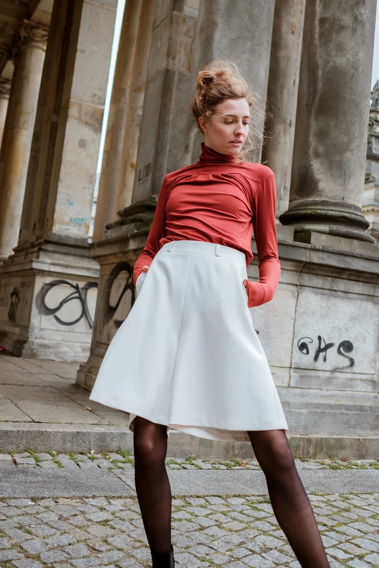 Papierschnittmuster Hosenrock Theresa