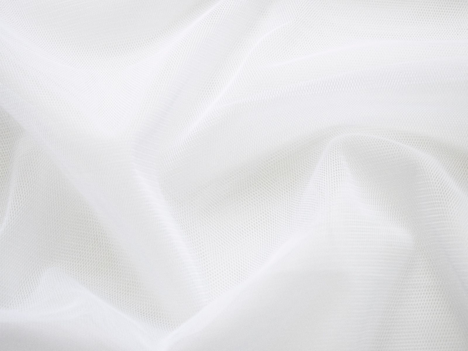 Tüll Stoff - soft - extra weich- uni