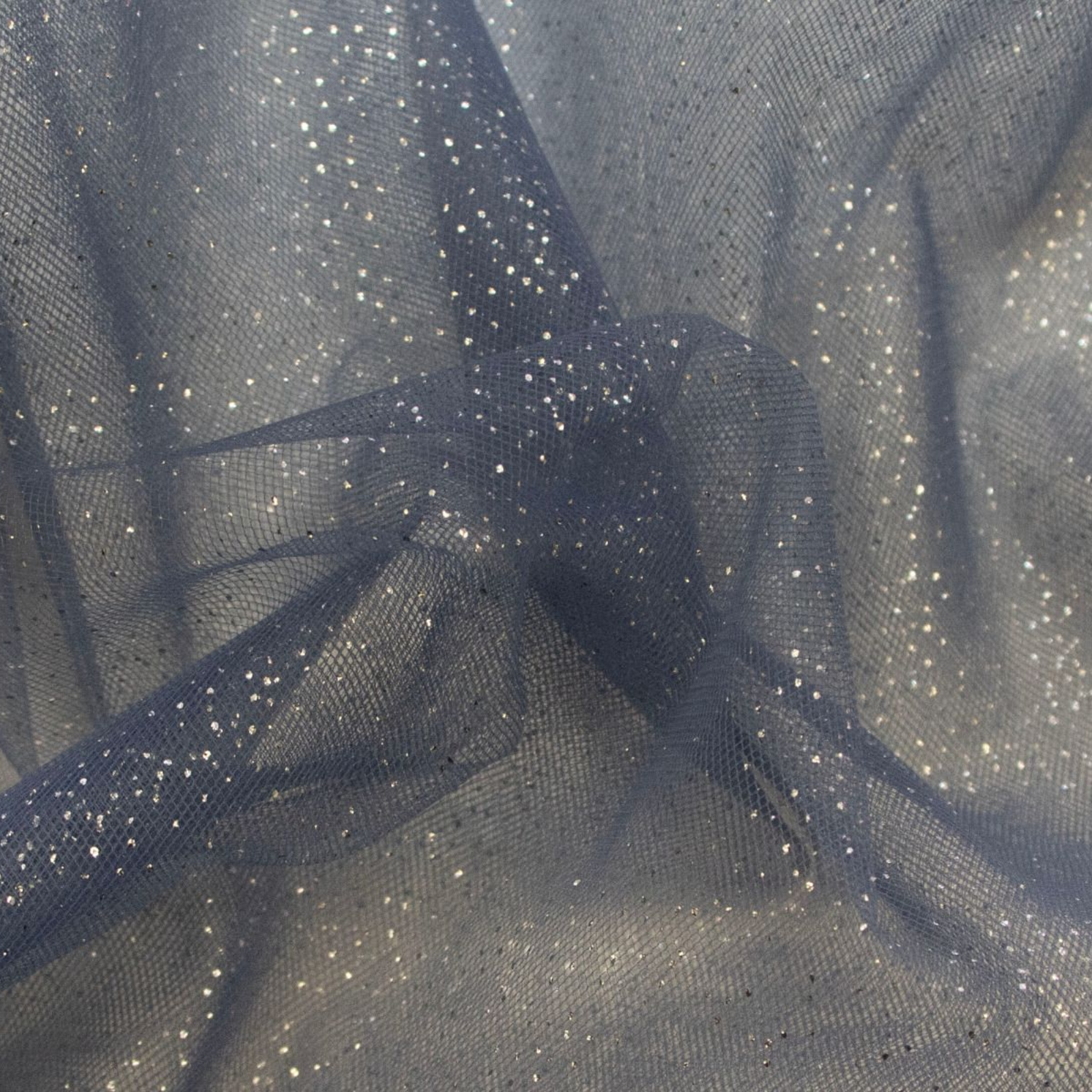 ✨Tüll mit Glitzer - uni