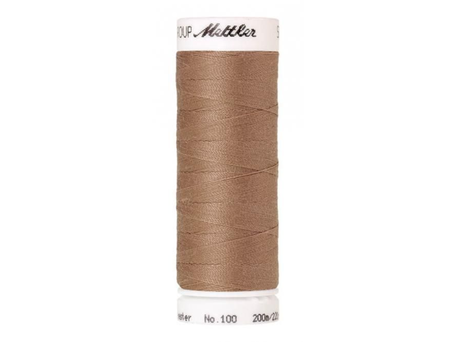 🧵 SERALON® - Allesnähergarn - 200 m • Beige – Terracotta – Braun - Nähgarn