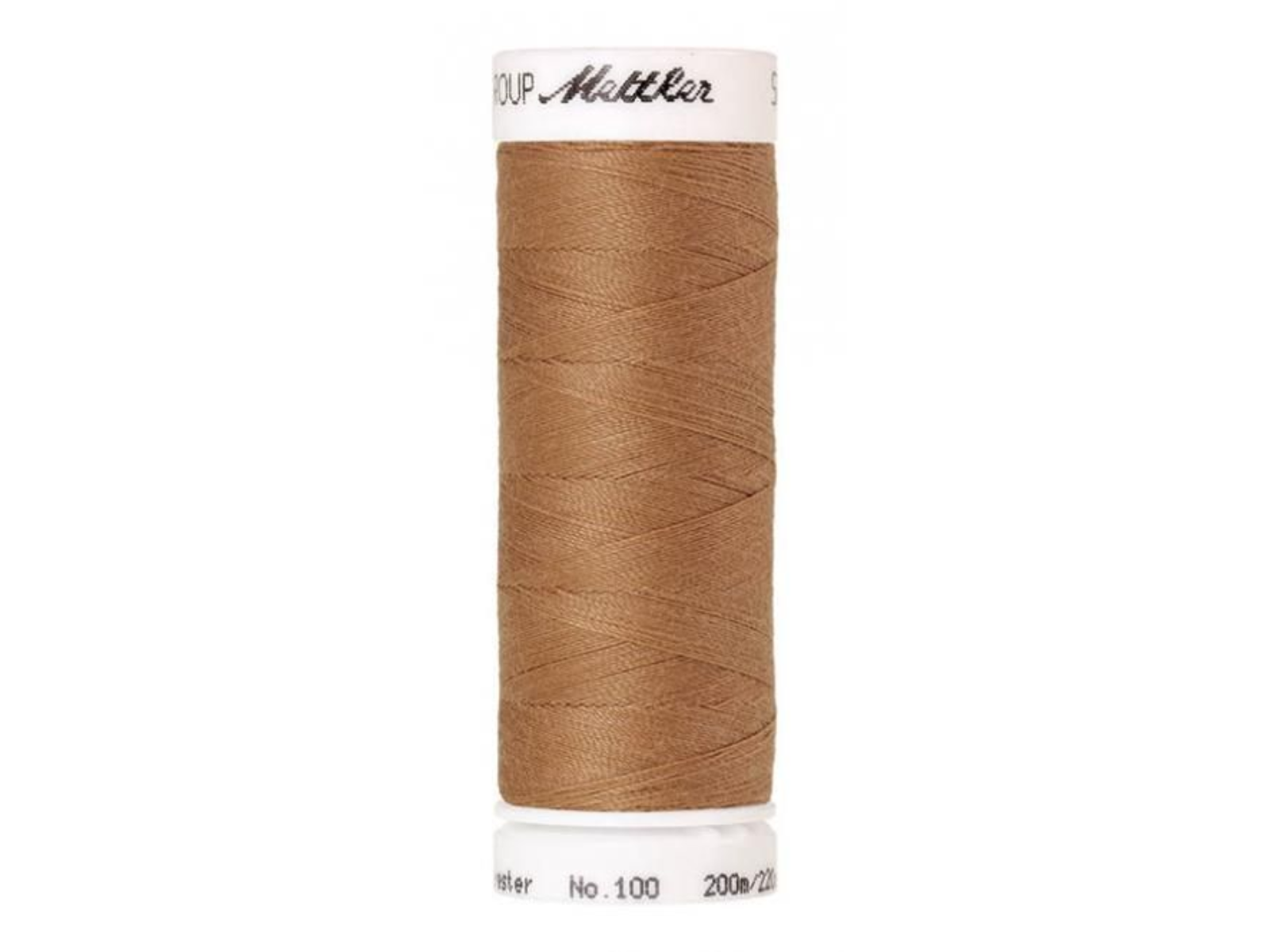 🧵 SERALON® - Allesnähergarn - 200 m • Beige – Terracotta – Braun - Nähgarn