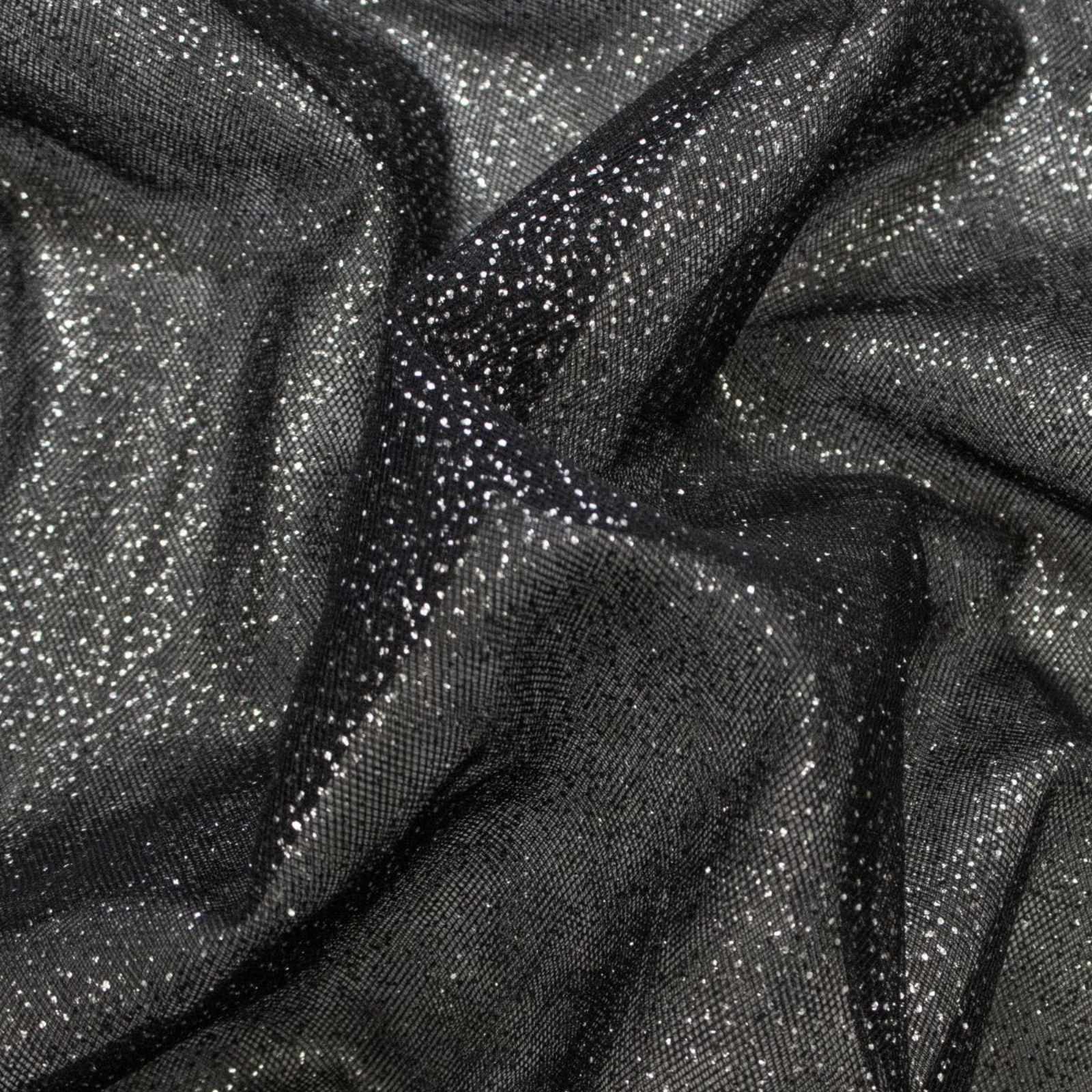 ✨Tüll mit Glitzer - uni