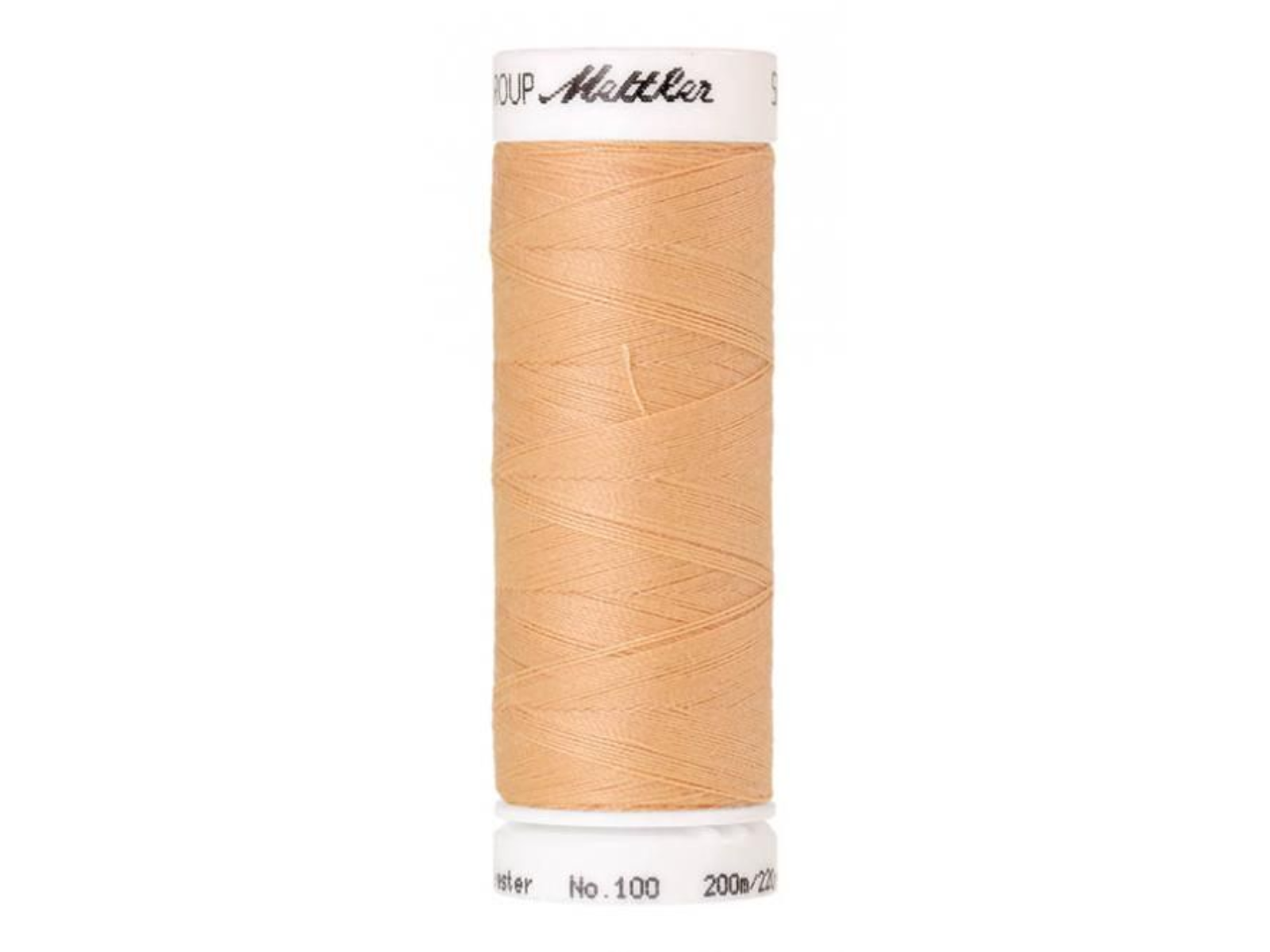 🧵 SERALON® - Allesnähergarn - 200 m • Beige – Rot – Bordeaux - Nähgarn
