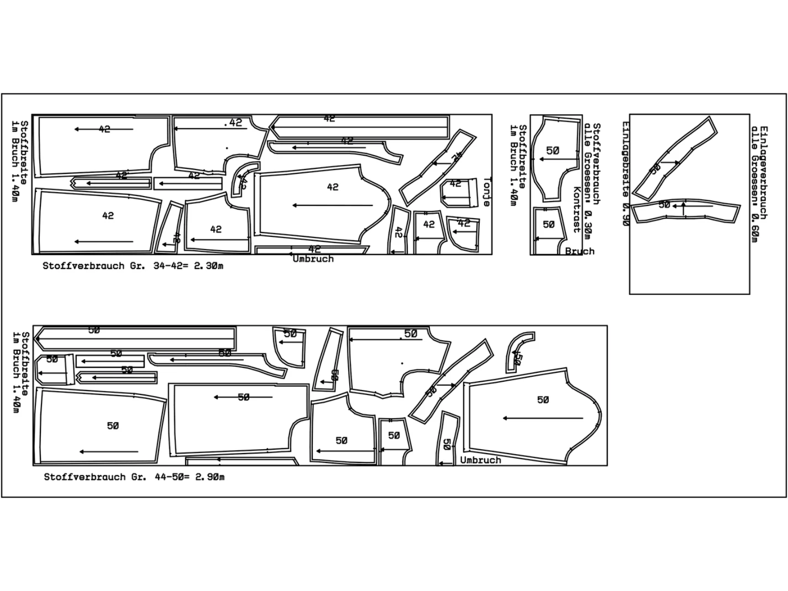 Papierschnittmuster Jeanskleid Tonje