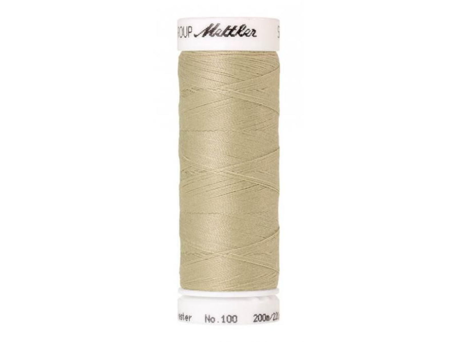 🧵 SERALON® - Allesnähergarn - 200 m • Beige – Ocker – Braun - Nähgarn