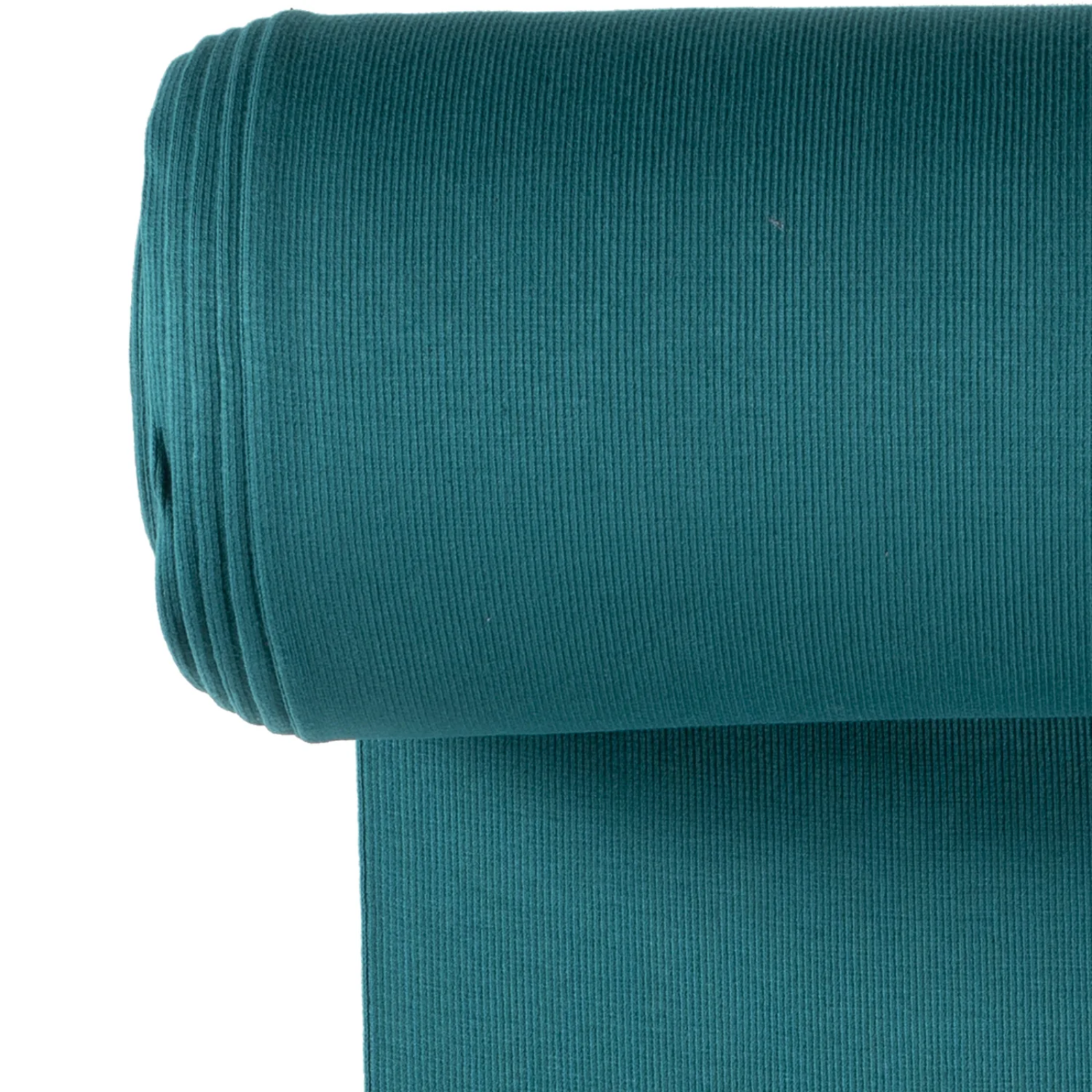 Ribbündchen Stoff im Schlauch