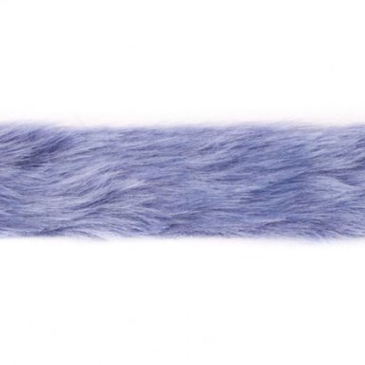 Pelzimitatband/Borte ca. 4 cm breit - uni