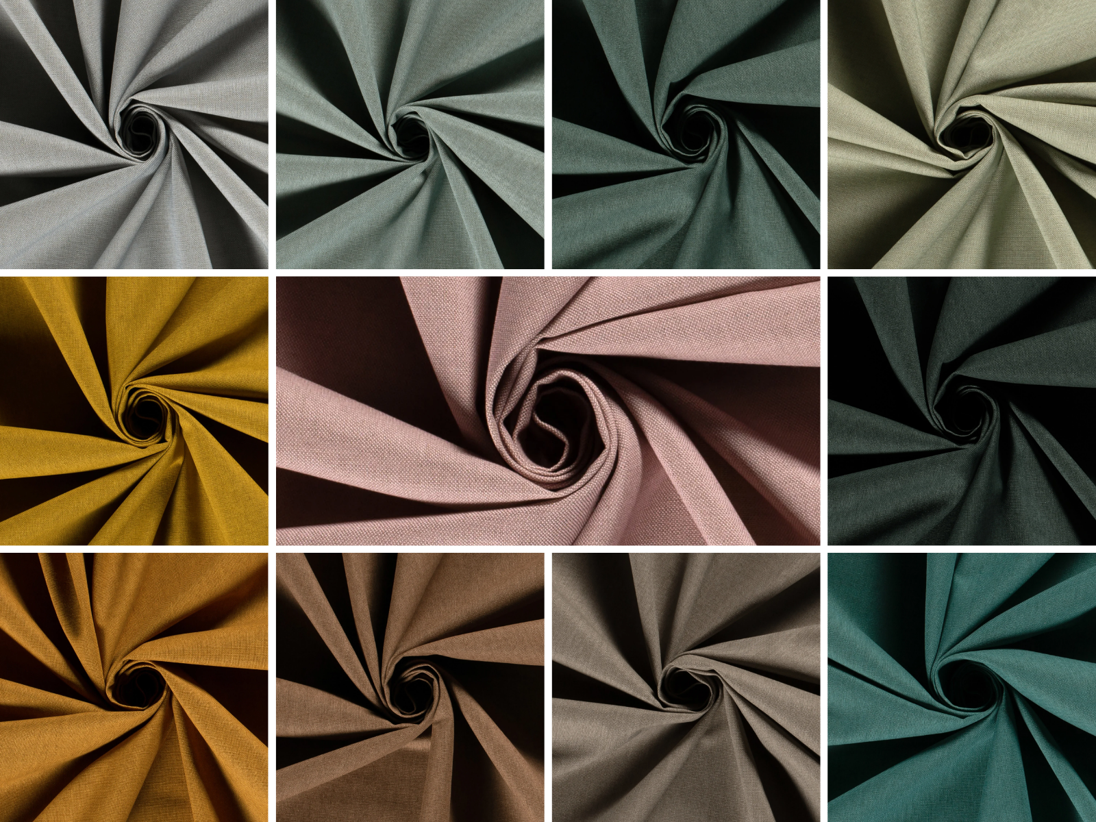 Canvas Stoff in Leinenoptik - uni