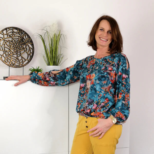 Papierschnittmuster Bluse Mathilda