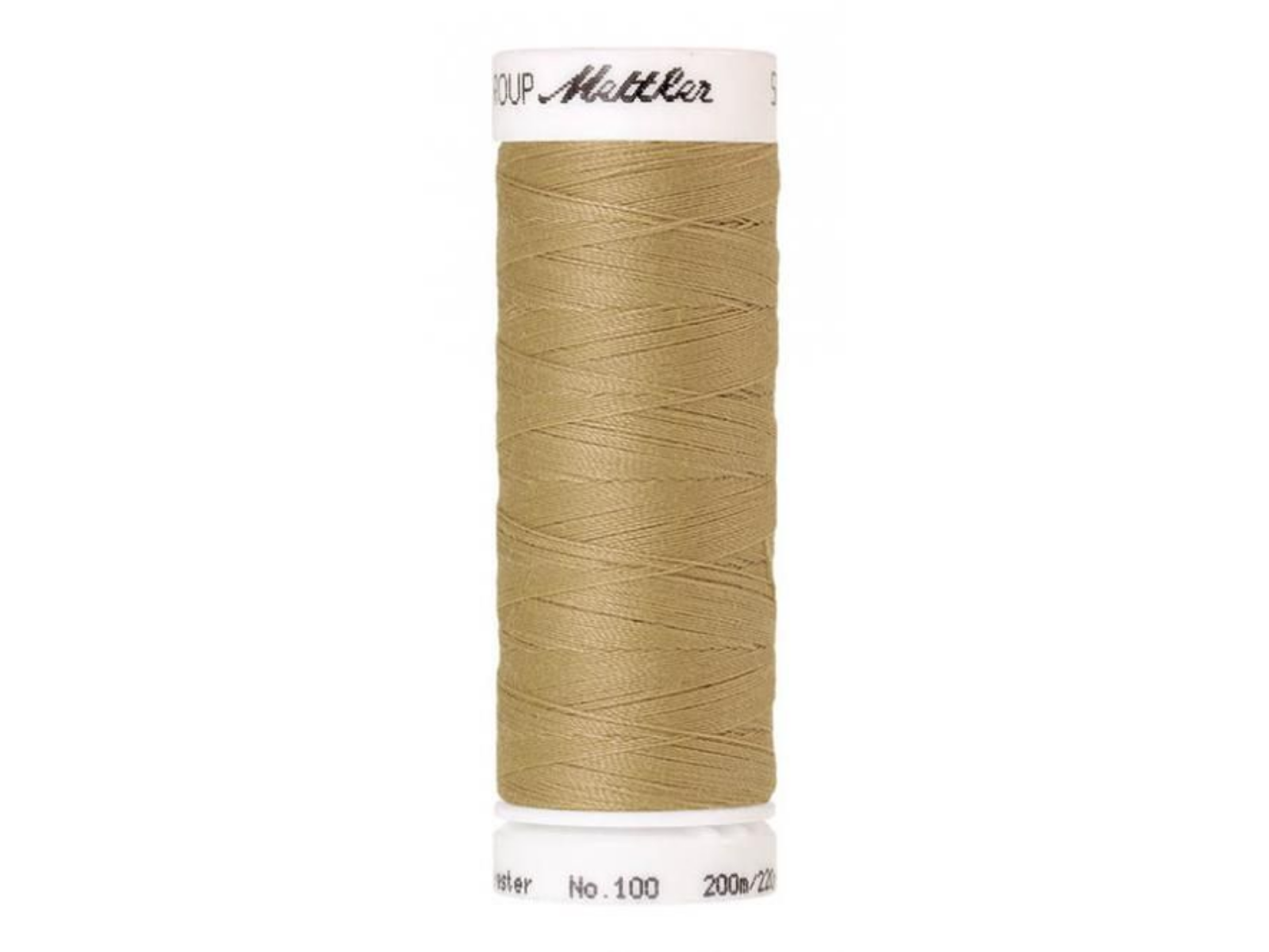 🧵 SERALON® - Allesnähergarn - 200 m • Beige – Ocker – Braun - Nähgarn