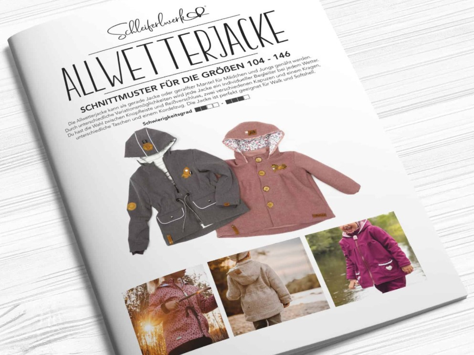 Papierschnittmuster - Allwetterjacke