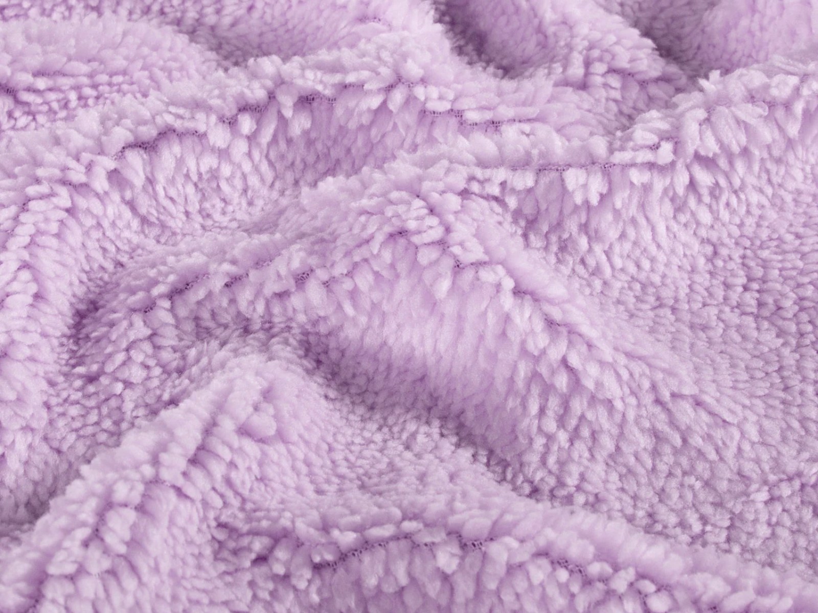 Sherpa Fleece Stoff- uni