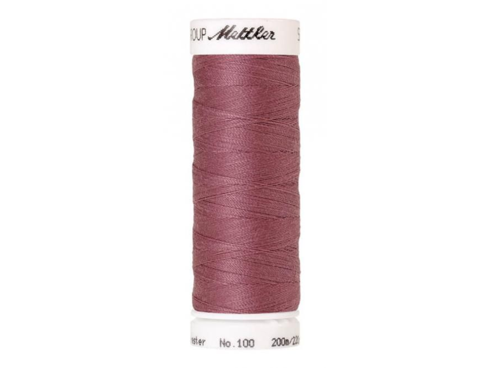 🧵 SERALON® - Allesnähergarn - 200 m • Beige – Rot – Bordeaux - Nähgarn