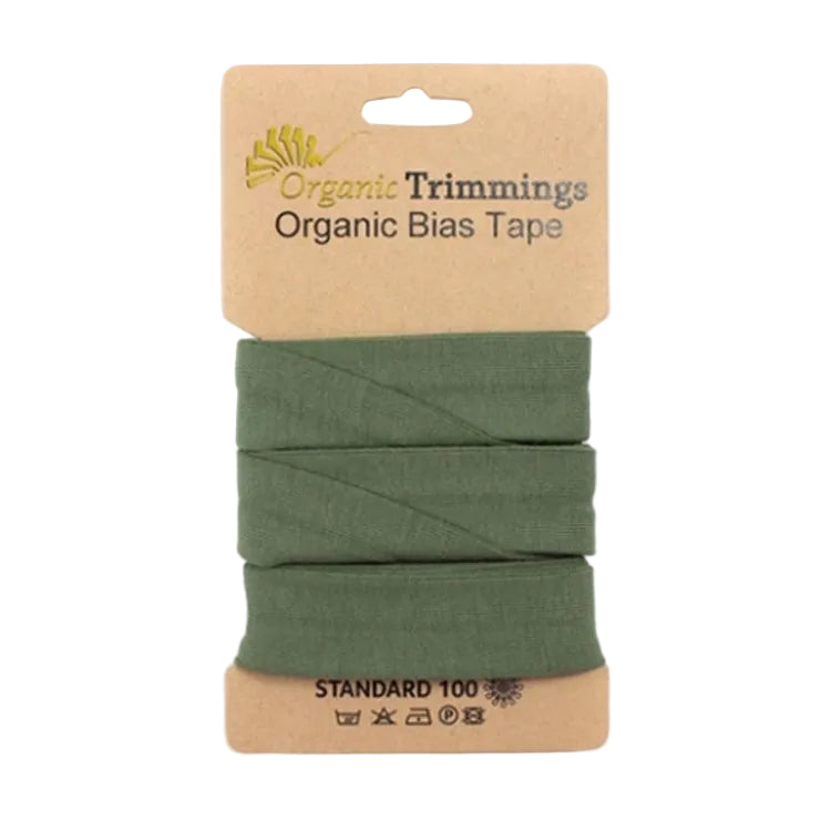 Organic Jersey Schrägband gefalzt 20 mm - 3m Coupon