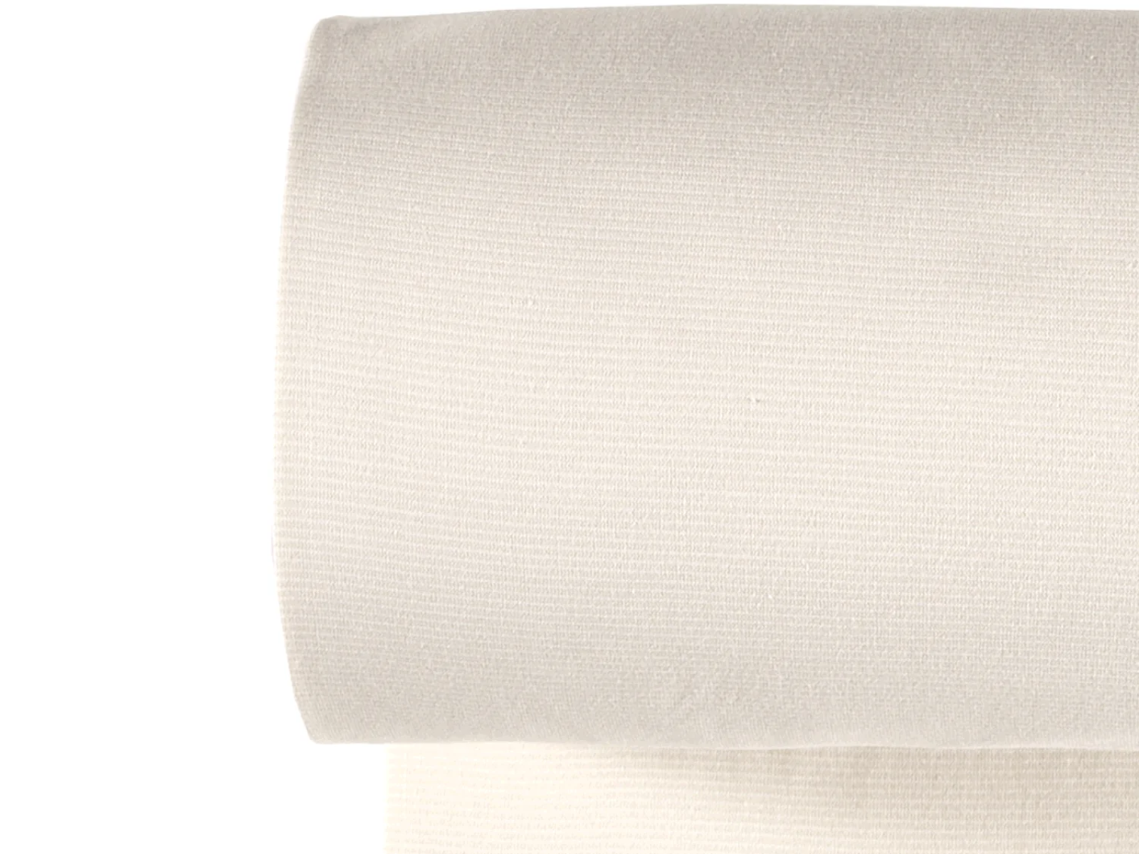 Glattes Bündchen Stoff im Schlauch - Streifen