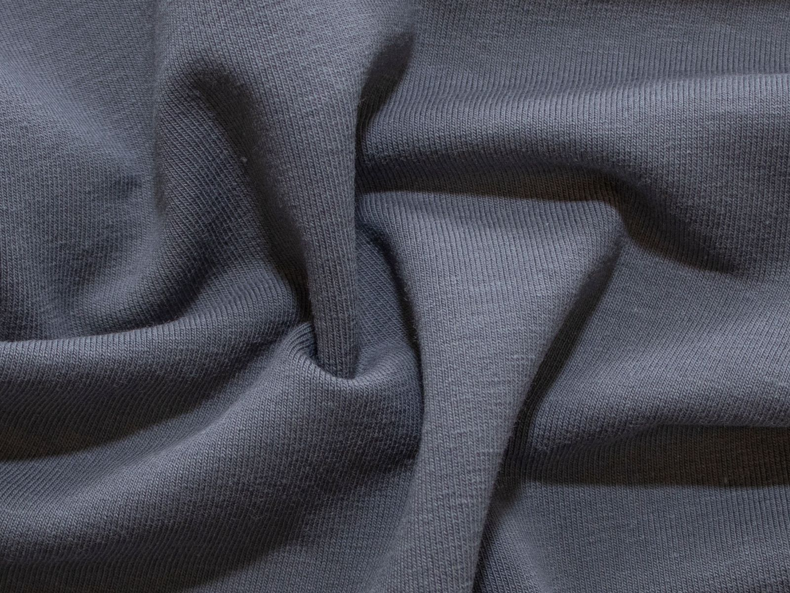 Baumwolle Jersey Stoff - uni