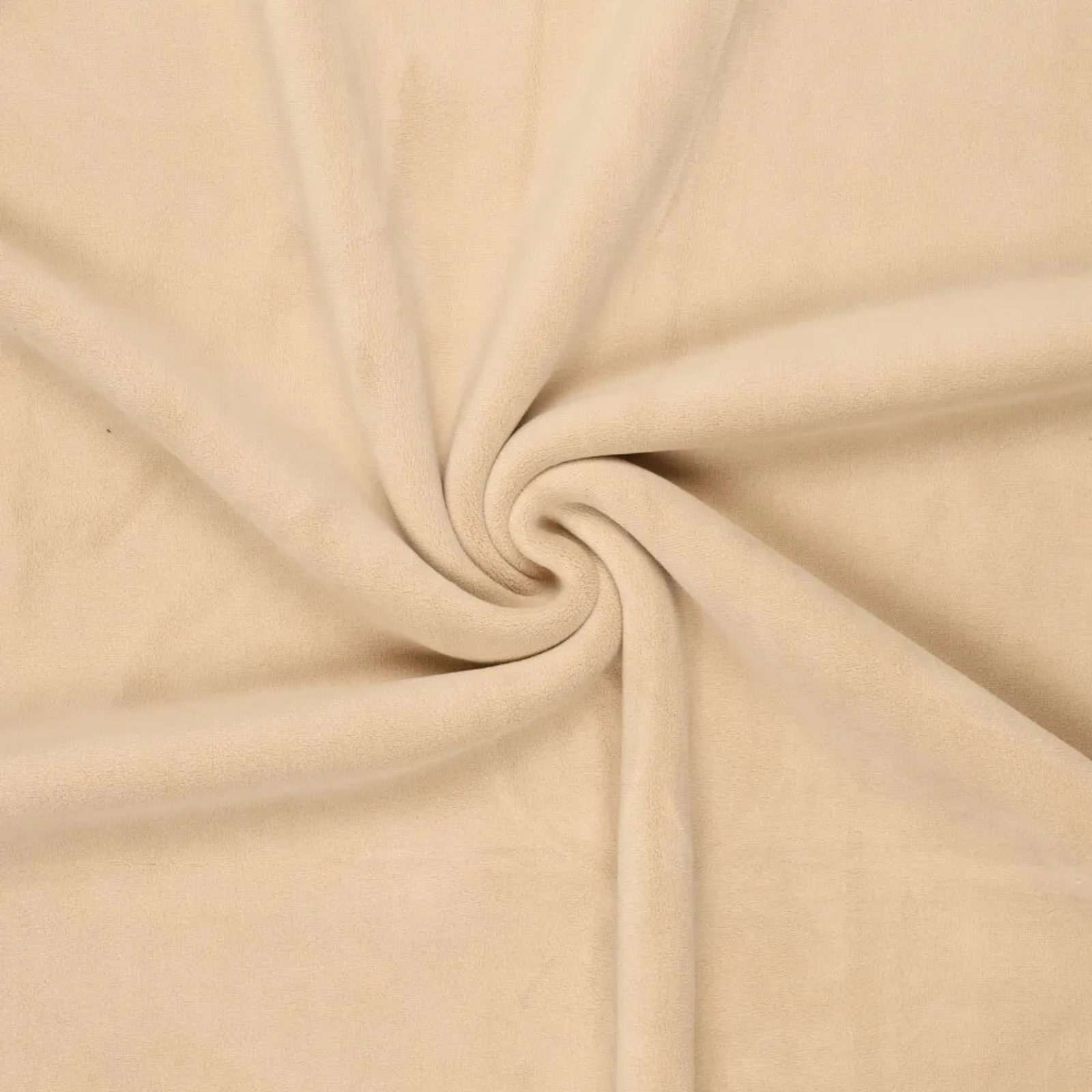 Double Stretch Sport Fleece Stoff- uni