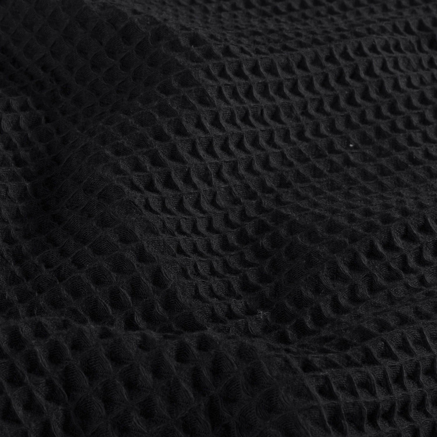 Waffelpiqué Baumwolle - Waffeloptik - uni