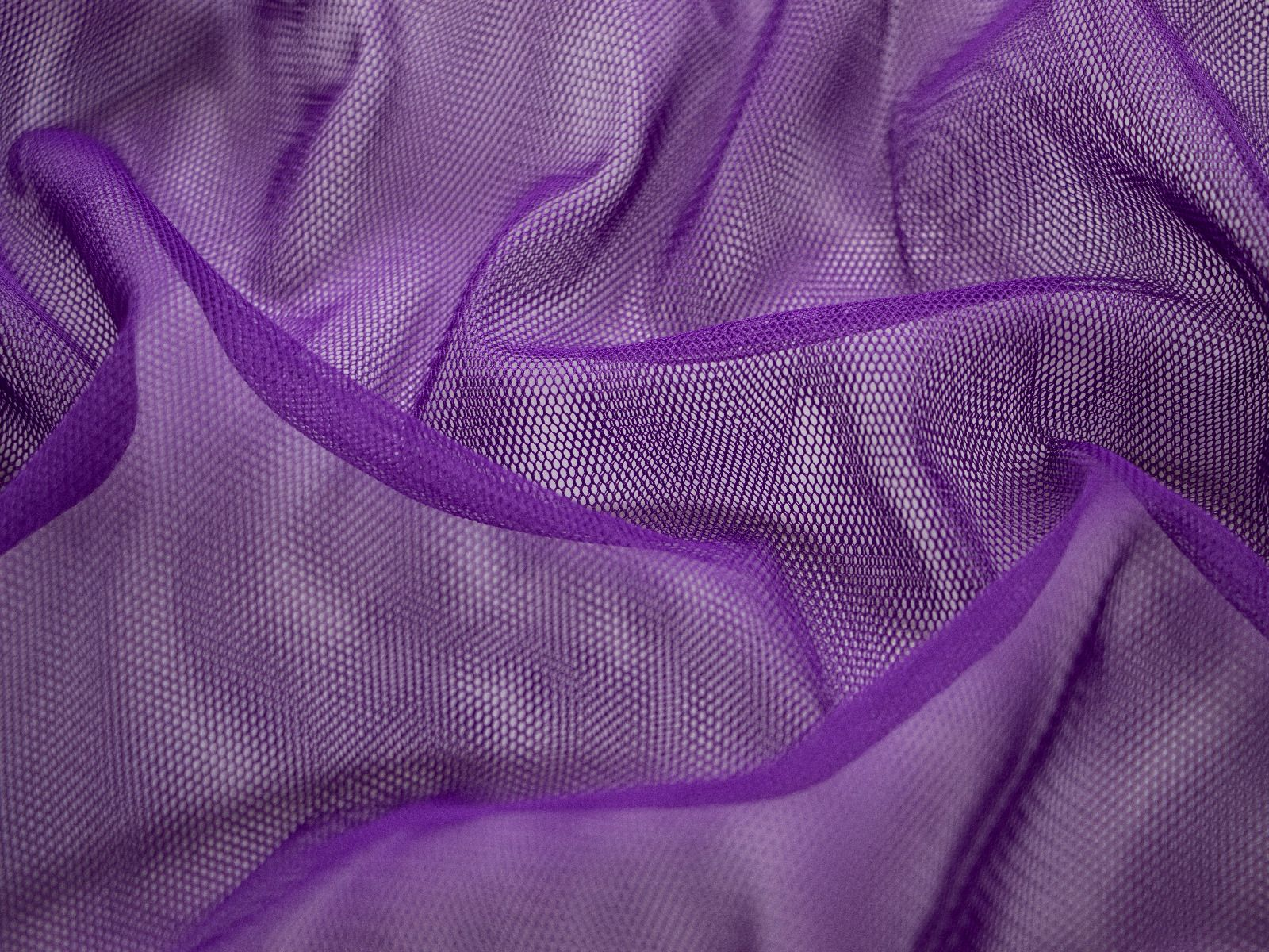 Tüll Stoff - soft - extra weich- uni