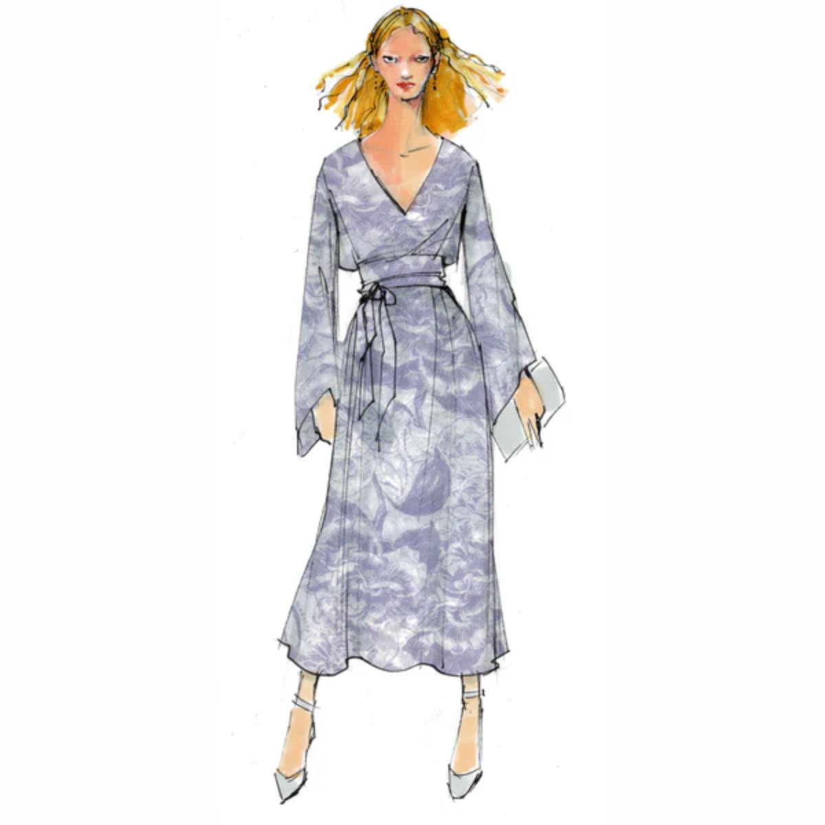 Papierschnittmuster Premium Tunikakleid Athina