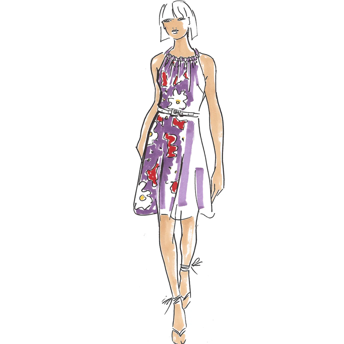 Papierschnittmuster Sommerkleid Aimee