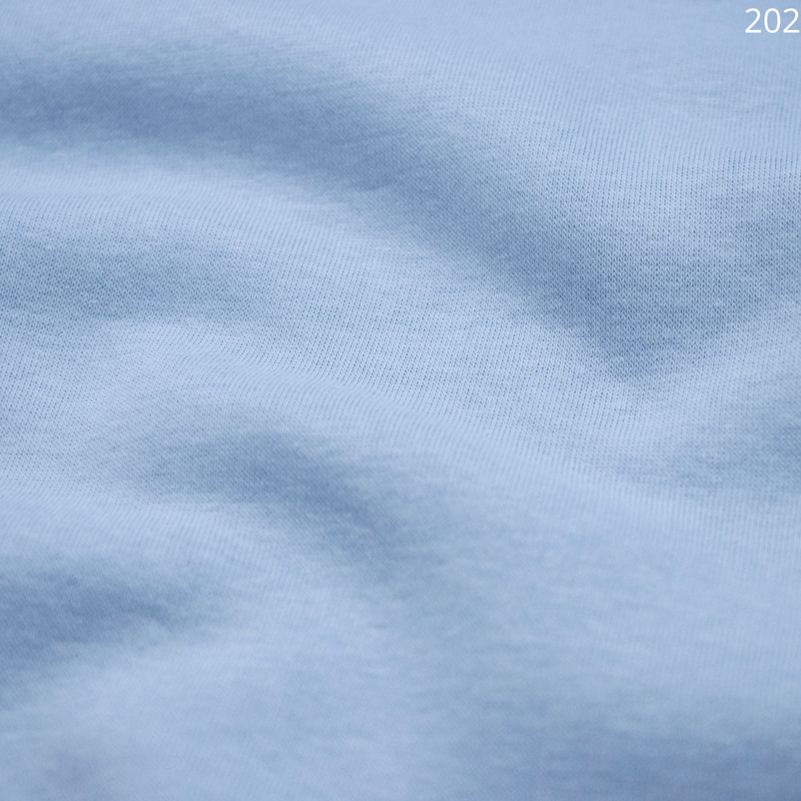 Angerauter Sweat Stoff - uni