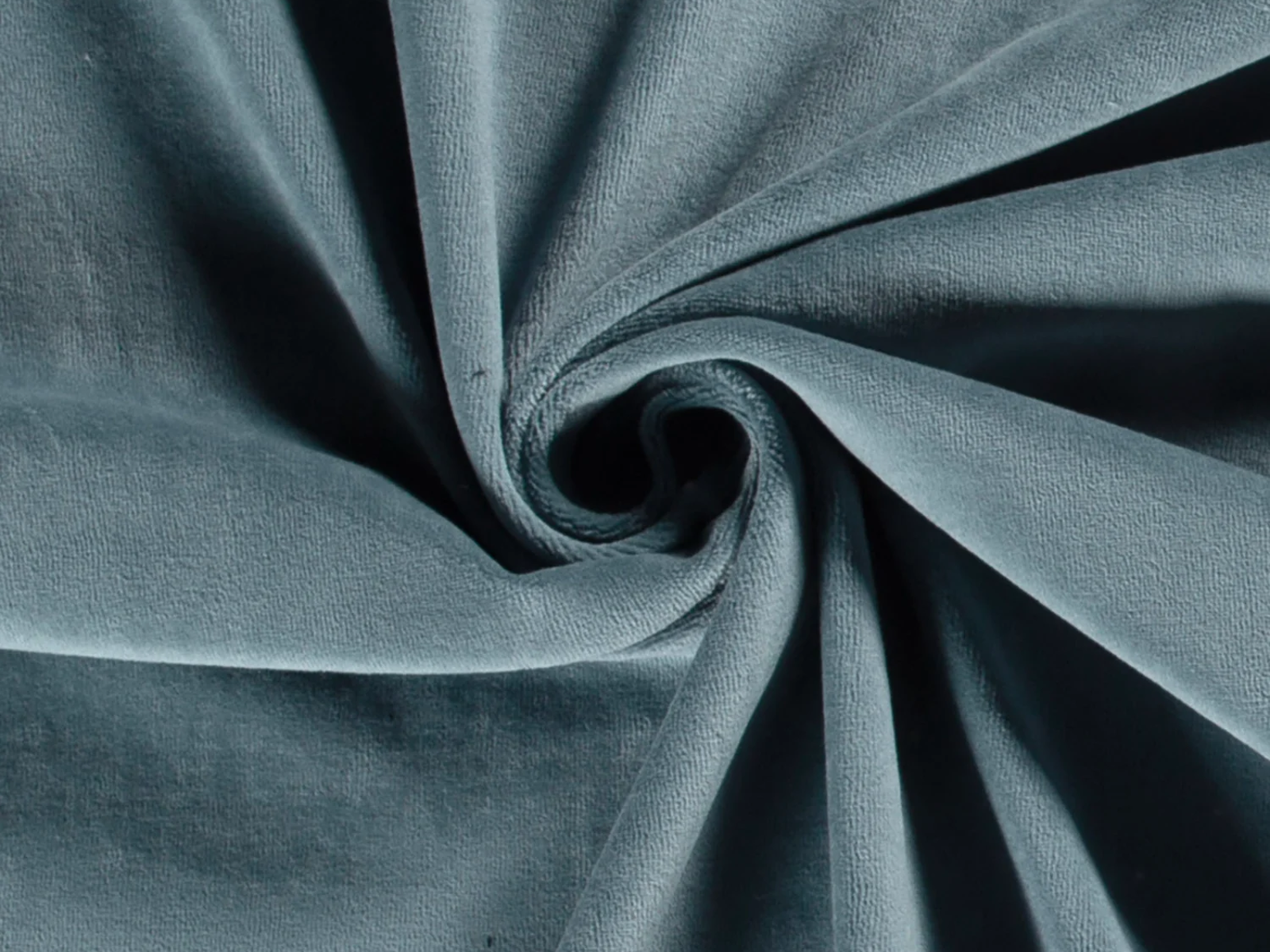 Nicki velours Stoff uni/melange