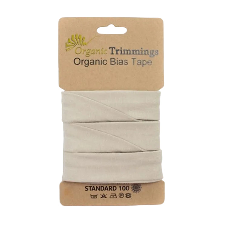 Organic Jersey Schrägband gefalzt 20 mm - 3m Coupon