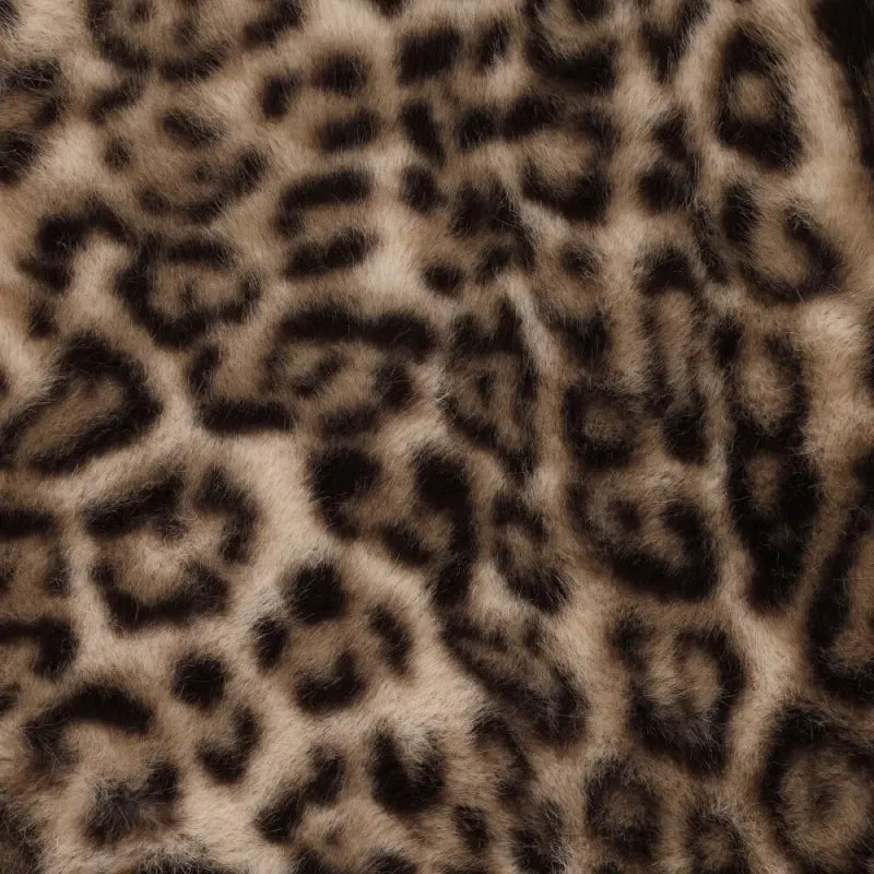 Fellimitat Stoff - Leo Animalprint