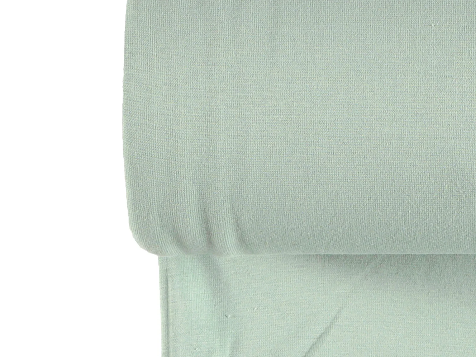 Glattes Bündchen Stoff im Schlauch