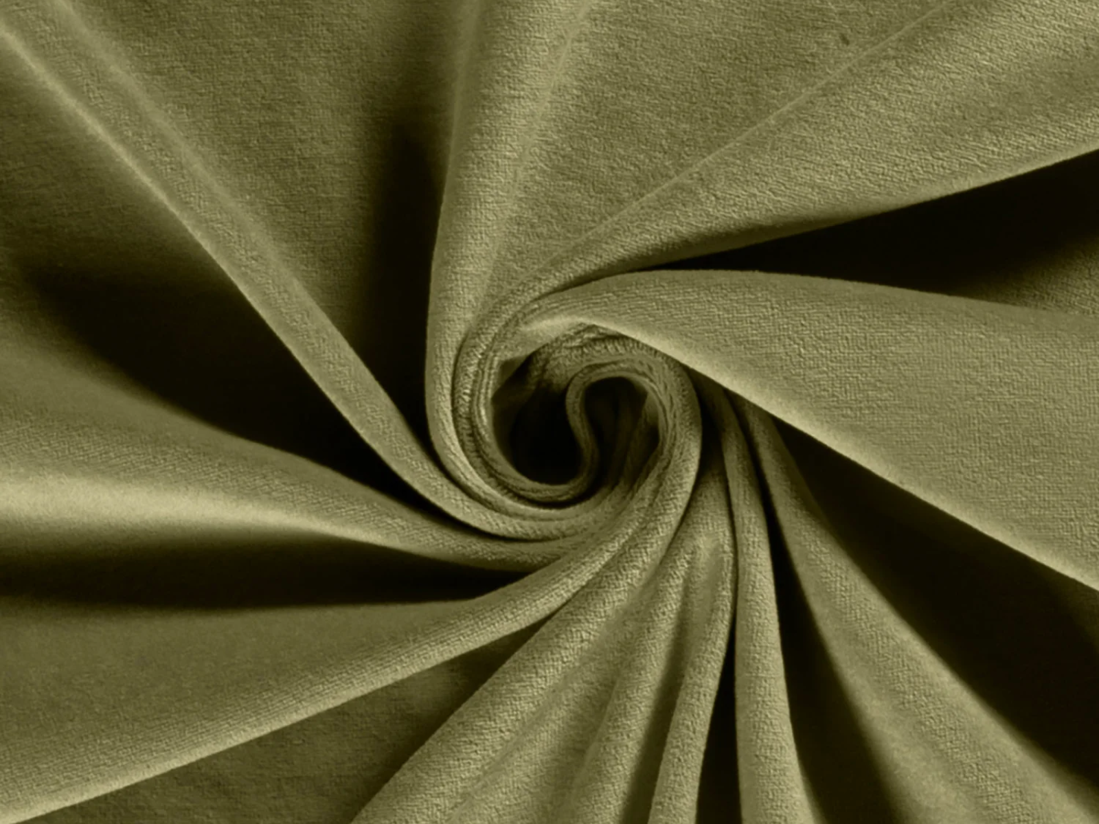 Nicki velours Stoff uni/melange