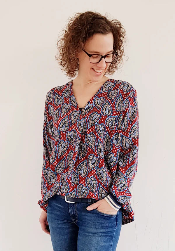 Papierschnittmuster Bluse Lilly