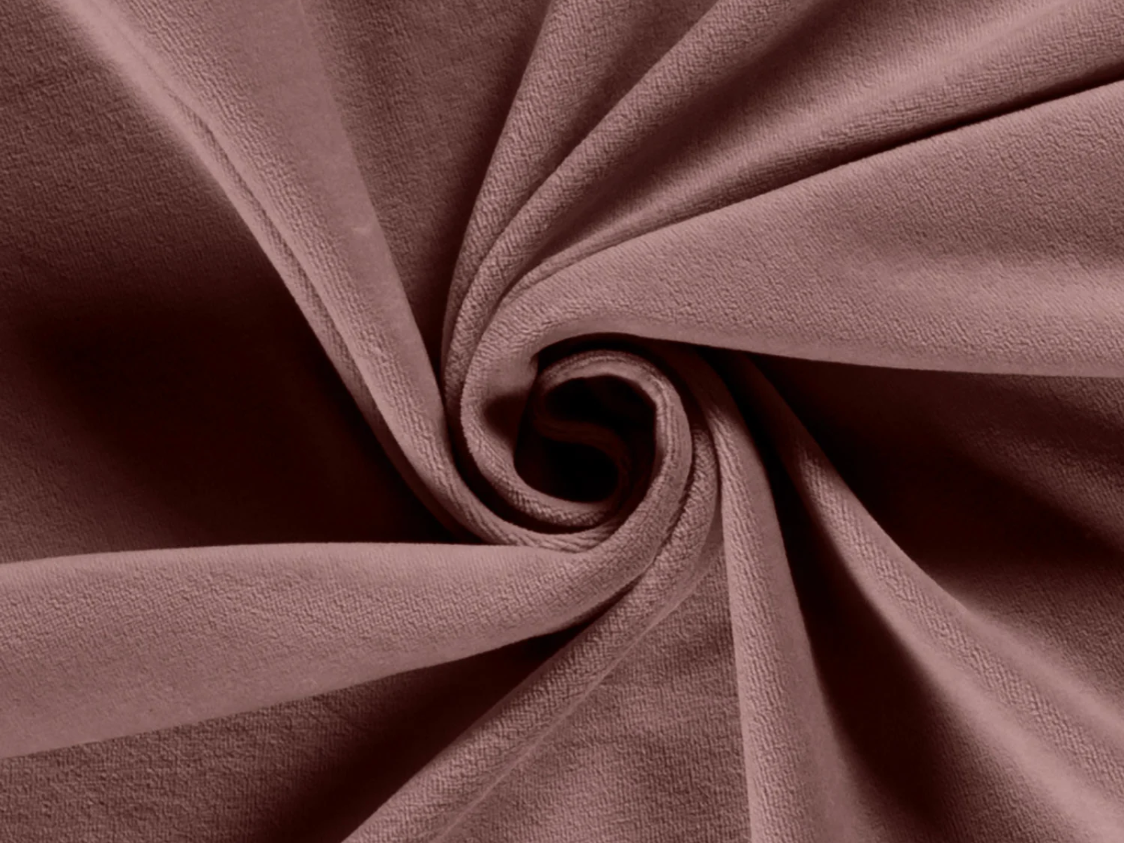 Nicki velours Stoff uni/melange