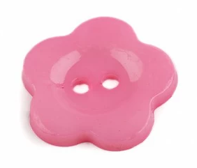 Knopf blumenförmig Größe 36