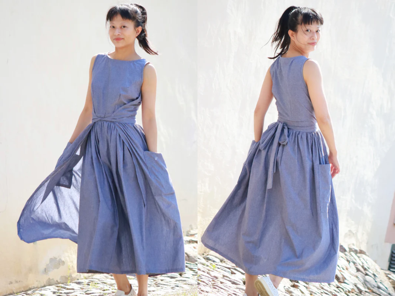 Papierschnittmuster Premium Wickelkleid Avignon