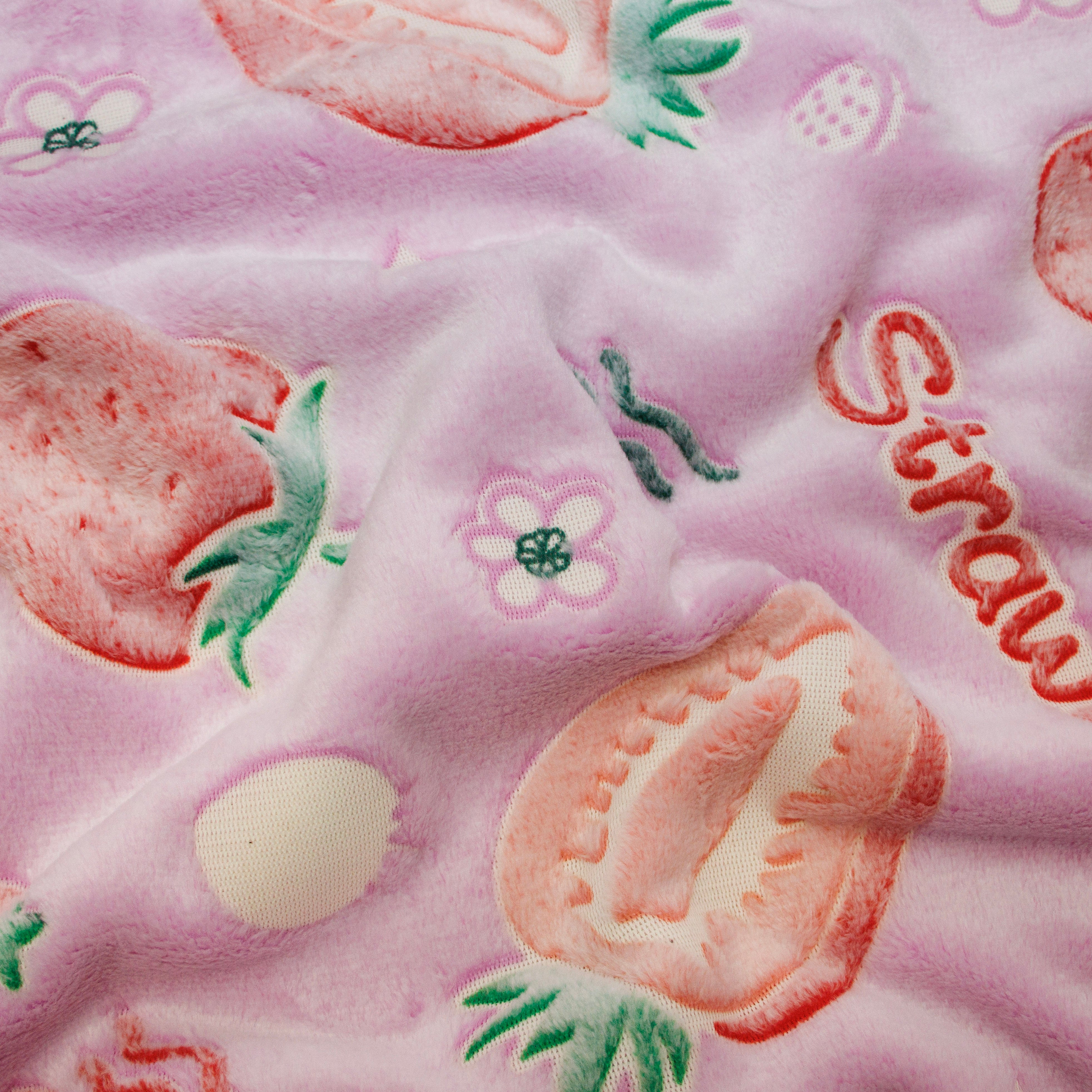 Wellness Fleece Stoff - Glow in the Dark