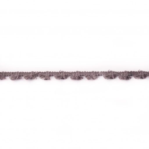 Quastenborte Baumwolle ca. 14 mm mit Fransen - uni