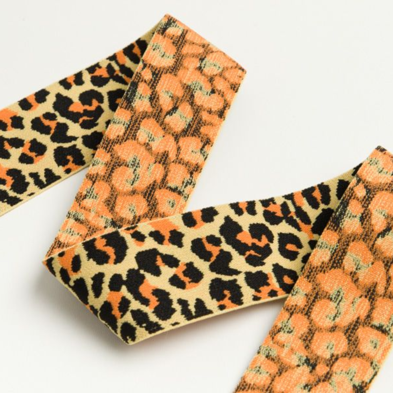 Gummiband Leomuster- 40mm