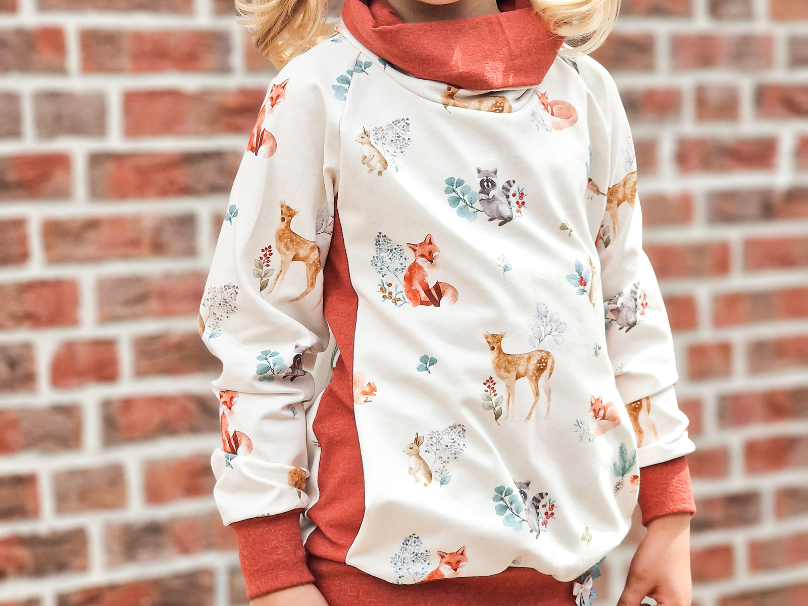 Glattes Bündchen Stoff Heike 95cm - meliert