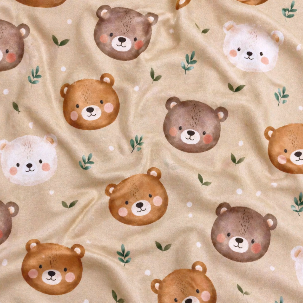 Jersey Swafing Ludos Lieblinge - Teddybären - beige