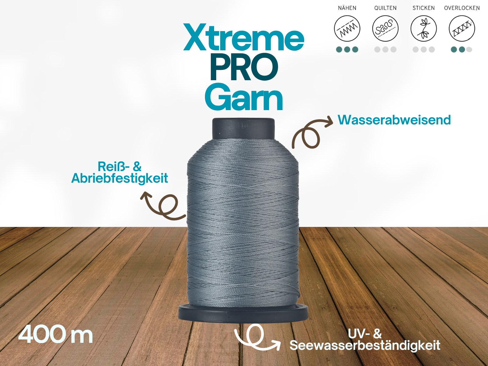 ⚡️ XTREME PRO - Hochleistungsgarn - 400 m