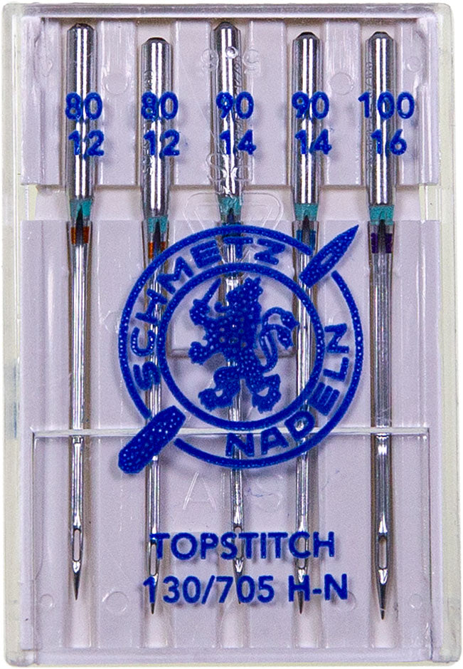 Nähmaschinennadeln 130/705 N 80-100 Topstitch